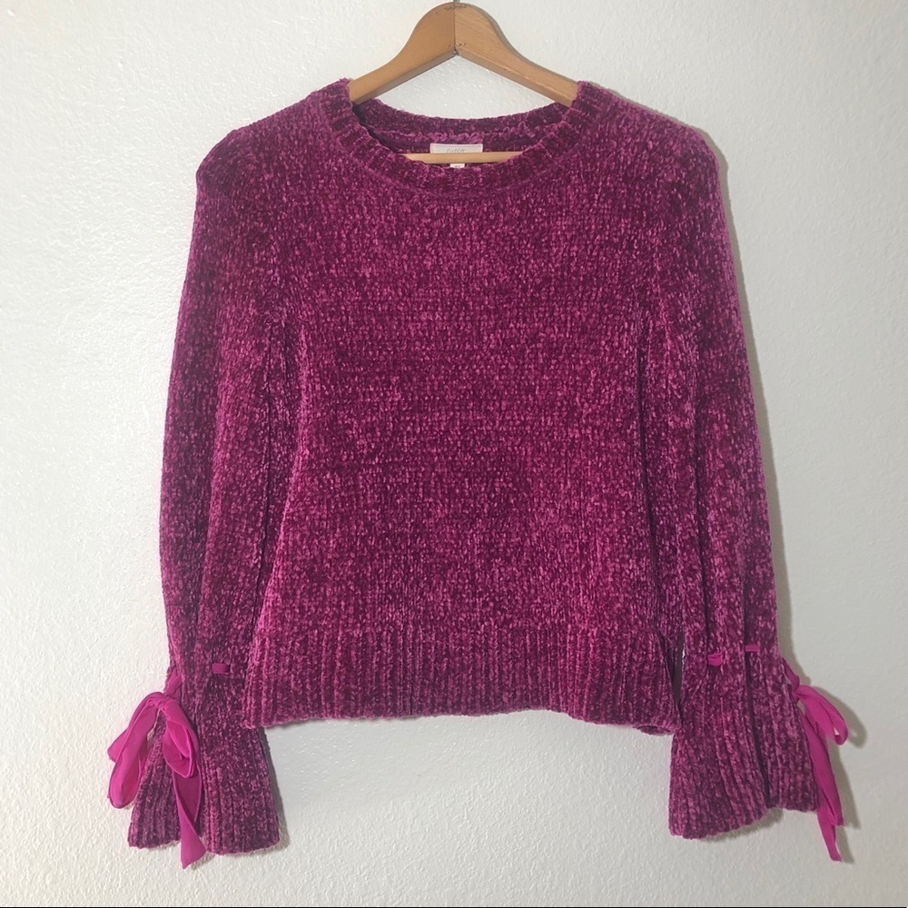NWT Cupio Blush Bell Soft Sleeved Sweater